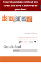 Mobile Screenshot of clancyjames.com.au